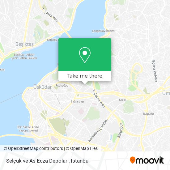 Selçuk ve As Ecza Depoları map