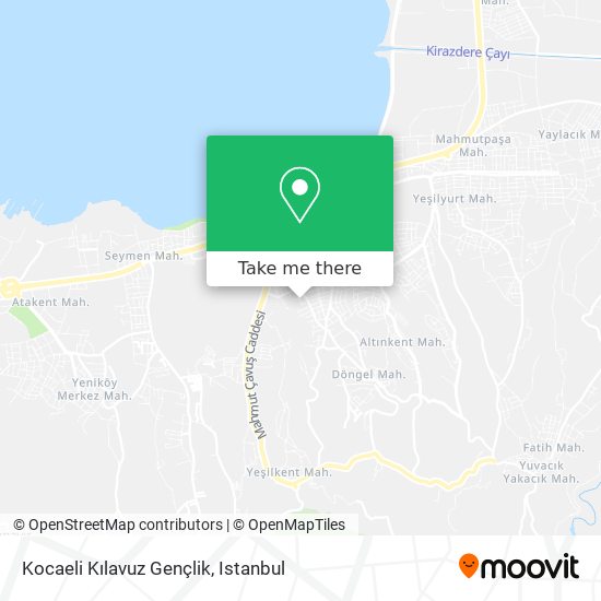 Kocaeli Kılavuz Gençlik map