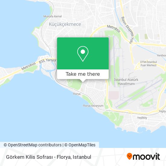 Görkem Kilis Sofrası - Florya map