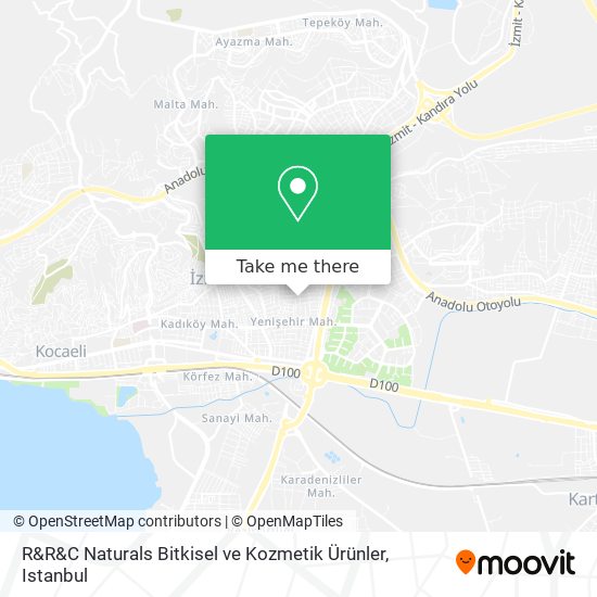 R&R&C Naturals Bitkisel ve Kozmetik Ürünler map