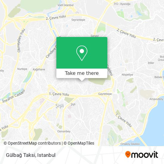 Gülbağ Taksi map