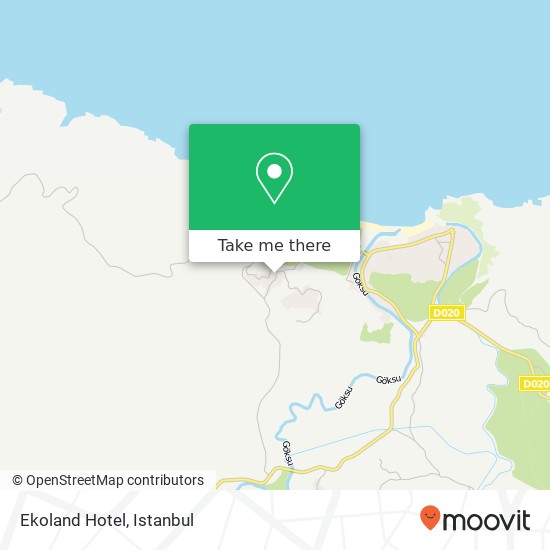 Ekoland Hotel map