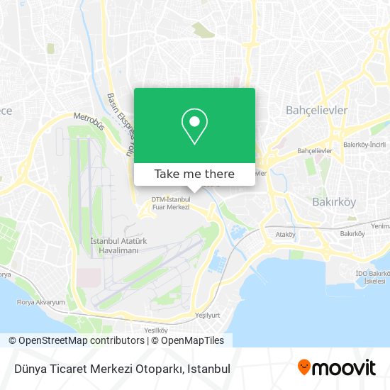 Dünya Ticaret Merkezi Otoparkı map