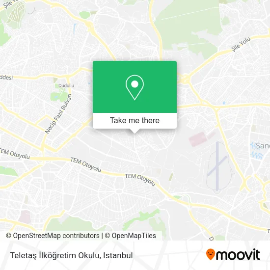 Teletaş İlköğretim Okulu map