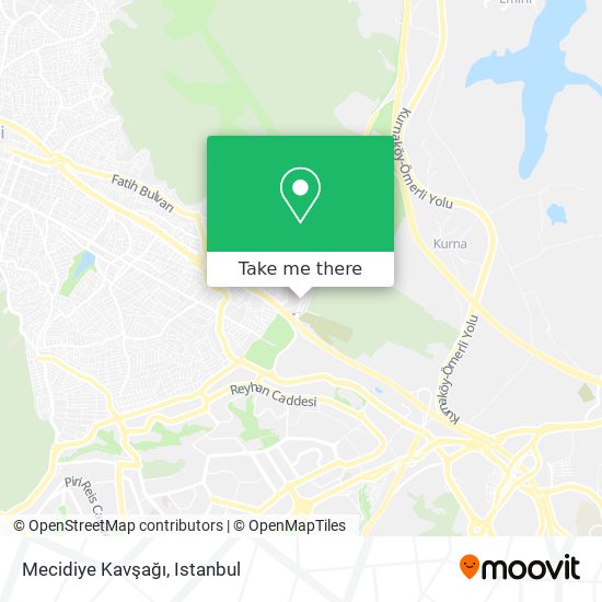 Mecidiye Kavşağı map