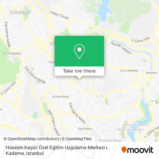 Hüseyin Keçici Özel Eğitim Uygulama Merkezi ı. Kademe map