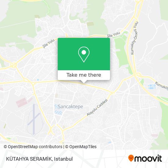 KÜTAHYA SERAMİK map