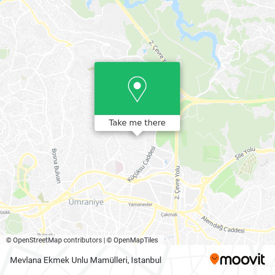 Mevlana Ekmek Unlu Mamülleri map