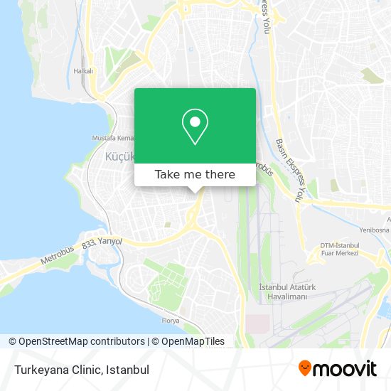 Turkeyana Clinic map