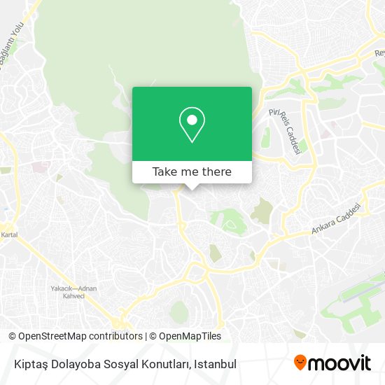 Kiptaş Dolayoba Sosyal Konutları map