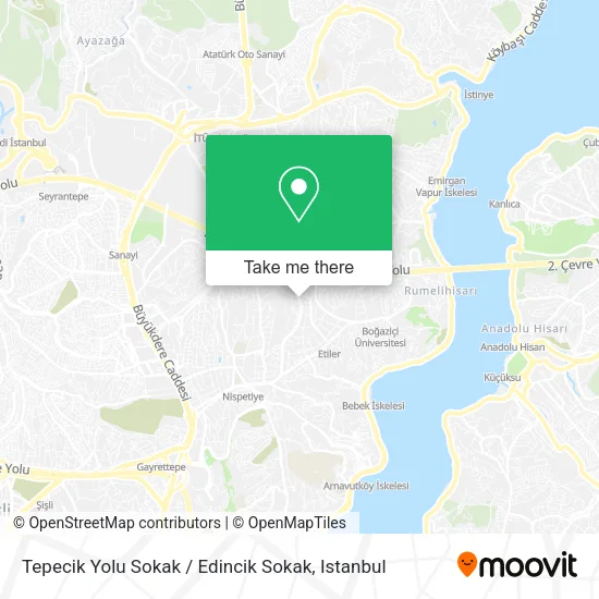 Tepecik Yolu Sokak / Edincik Sokak map
