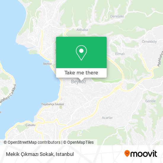 Mekik Çıkmazı Sokak map