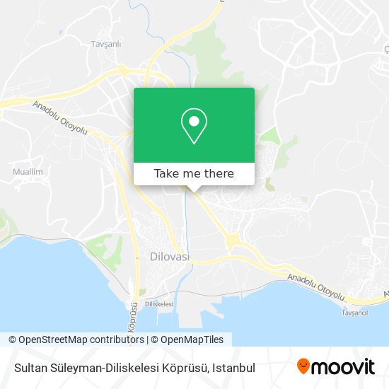 Sultan Süleyman-Diliskelesi Köprüsü map