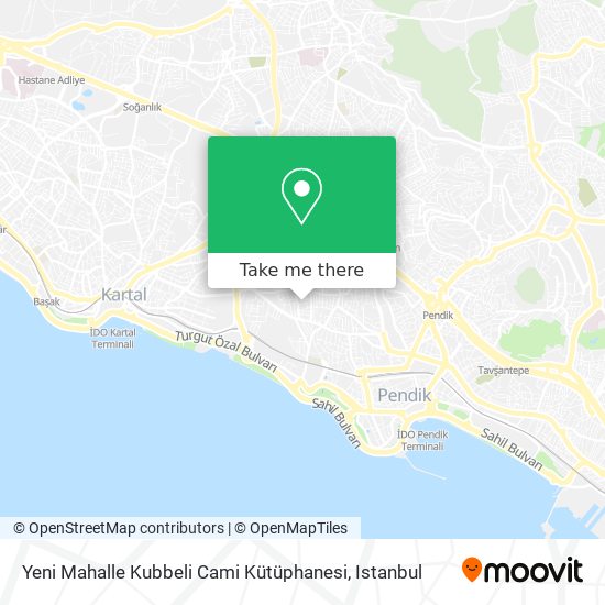 Yeni Mahalle Kubbeli Cami Kütüphanesi map