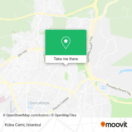 Küba Cami map