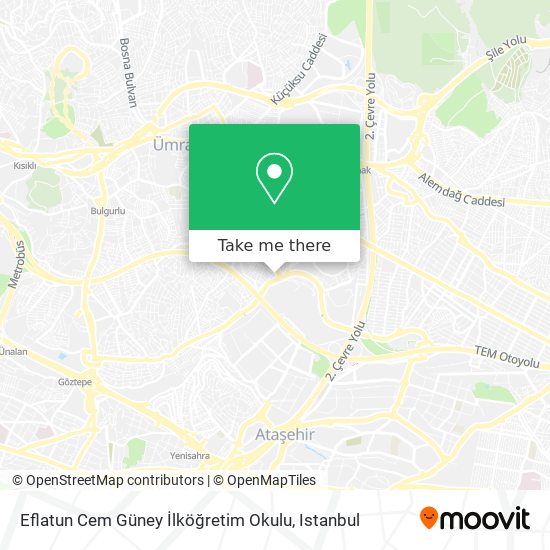 Eflatun Cem Güney İlköğretim Okulu map