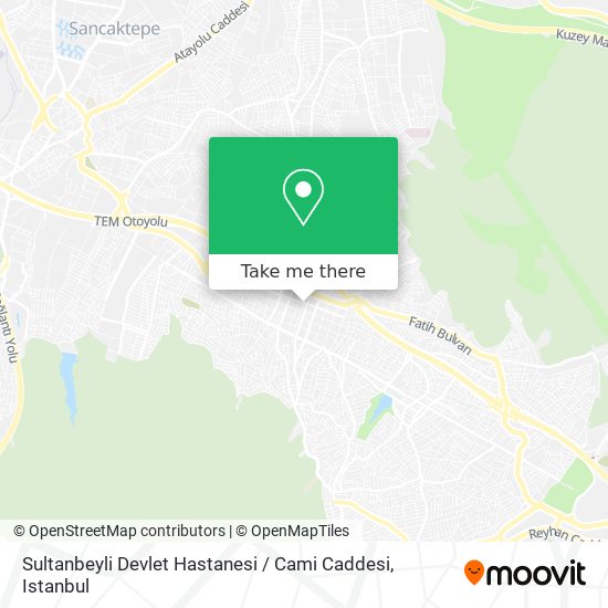 Sultanbeyli Devlet Hastanesi / Cami Caddesi map