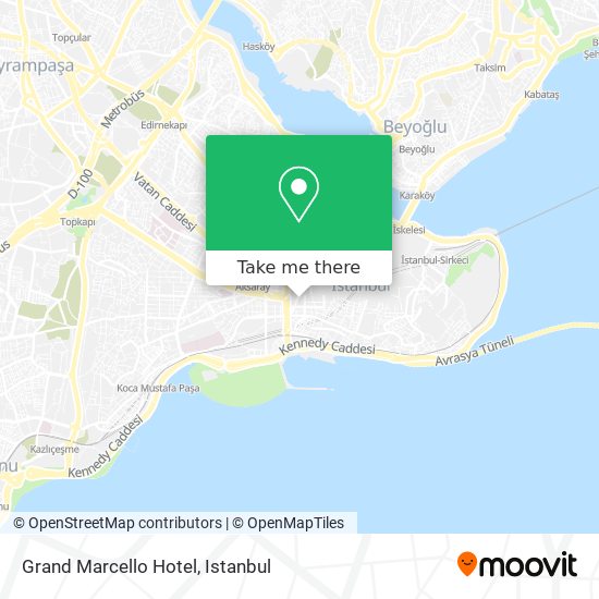 Grand Marcello Hotel map