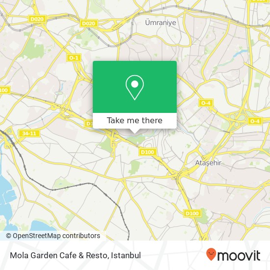 Mola Garden Cafe & Resto map