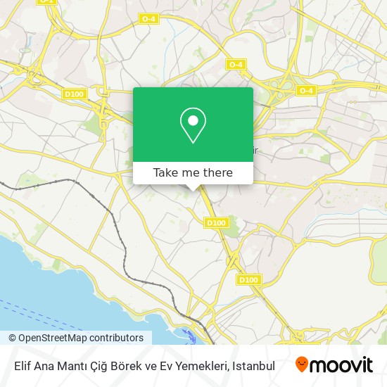 Elif Ana Mantı Çiğ Börek ve Ev Yemekleri map