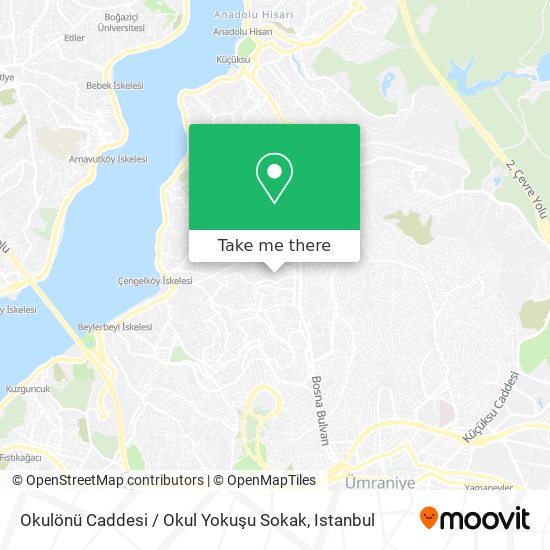 Okulönü Caddesi / Okul Yokuşu Sokak map