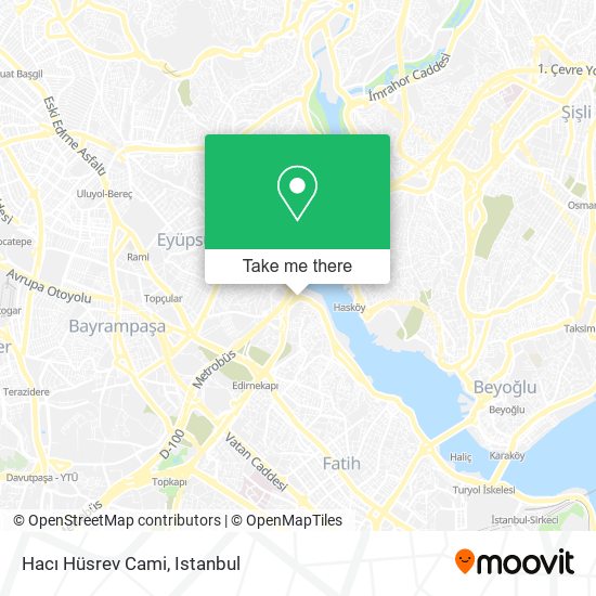 Hacı Hüsrev Cami map
