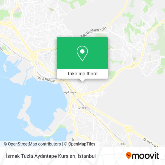 How To Get To Ismek Tuzla Aydintepe Kurslari In Tuzla By Bus Train Or Cable Car