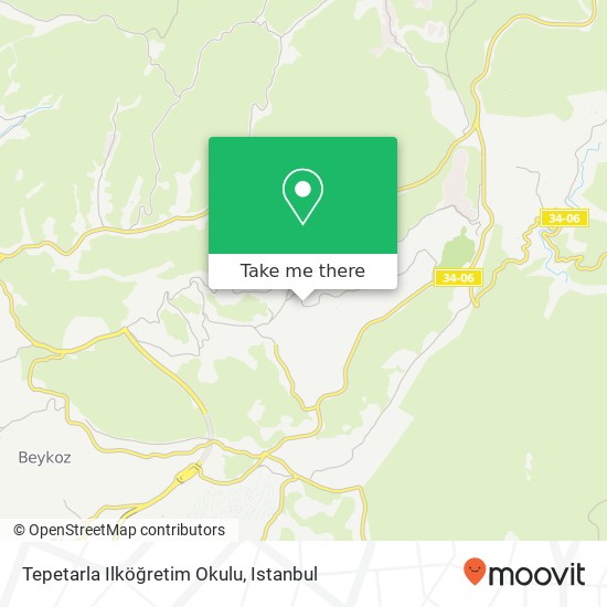 Tepetarla Ilköğretim Okulu map