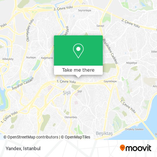 Yandex map