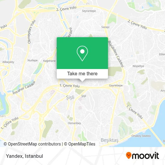 Yandex map