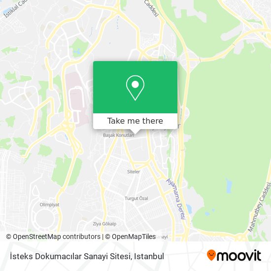 İsteks Dokumacılar Sanayi Sitesi map