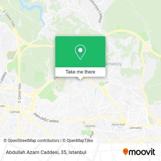 Abdullah Azam Caddesi, 35 map
