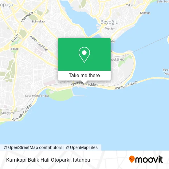 Kumkapı Balık Hali Otoparkı map