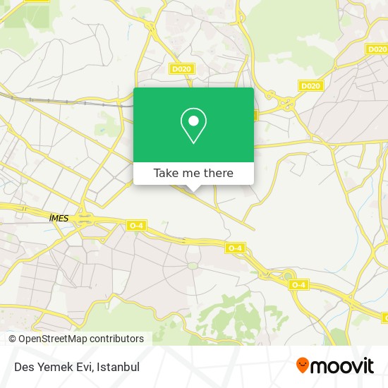 Des Yemek Evi map