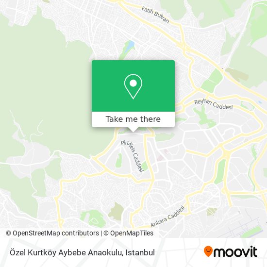 Özel Kurtköy Aybebe Anaokulu map