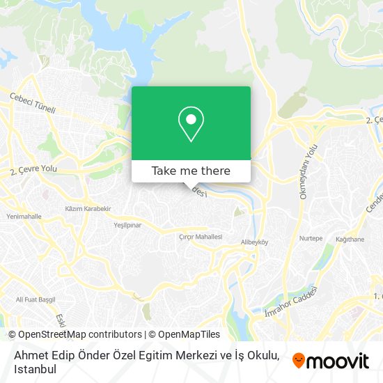 Ahmet Edip Önder Özel Egitim Merkezi ve İş Okulu map