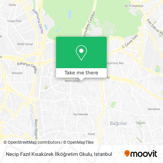 Necip Fazıl Kısakürek İlköğretim Okulu map