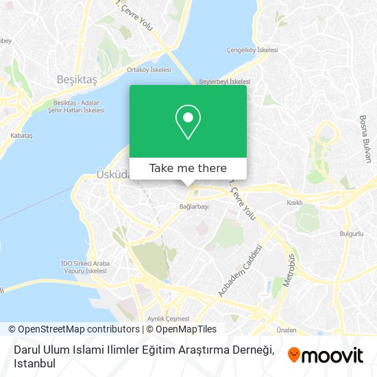 Darul Ulum Islami Ilimler Eğitim Araştırma Derneği map