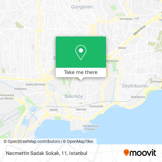 Necmettin Sadak Sokak, 11 map