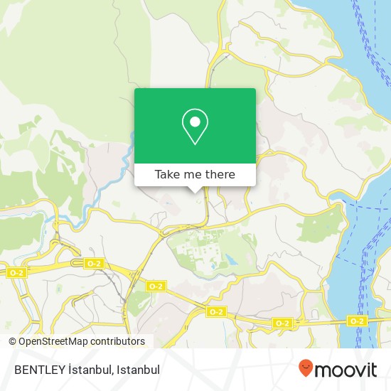 BENTLEY İstanbul map