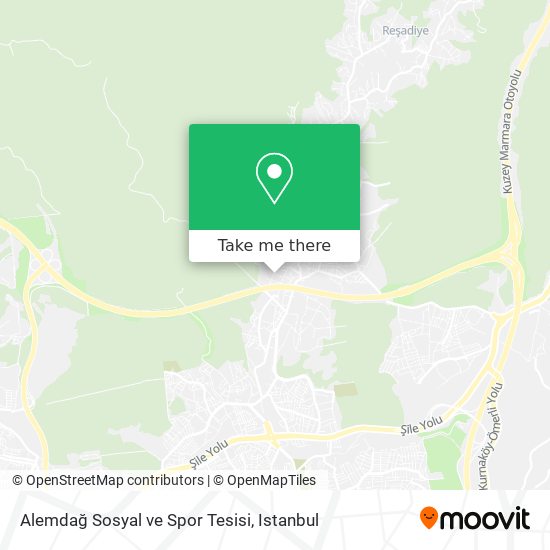 Alemdağ Sosyal ve Spor Tesisi map
