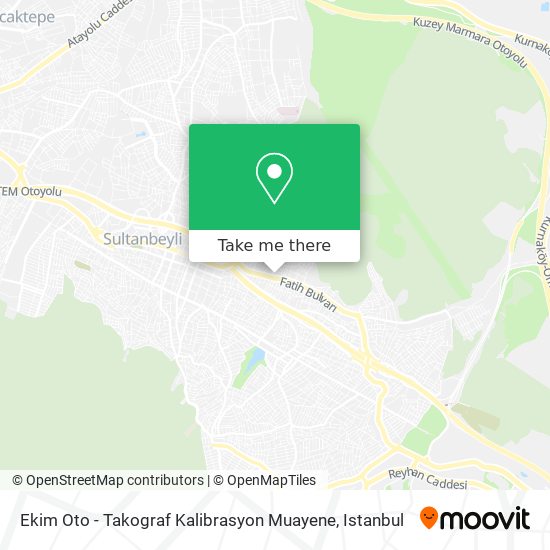 Ekim Oto - Takograf Kalibrasyon Muayene map