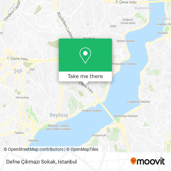 Defne Çıkmazı Sokak map