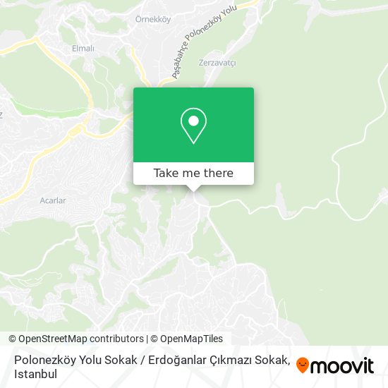 Polonezköy Yolu Sokak / Erdoğanlar Çıkmazı Sokak map