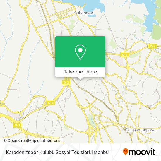 Karadenizspor Kulübü Sosyal Tesisleri map