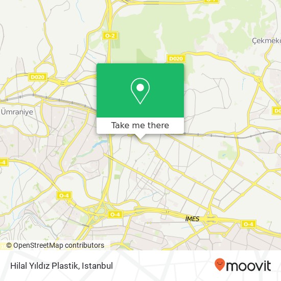 Hilal Yıldız Plastik map