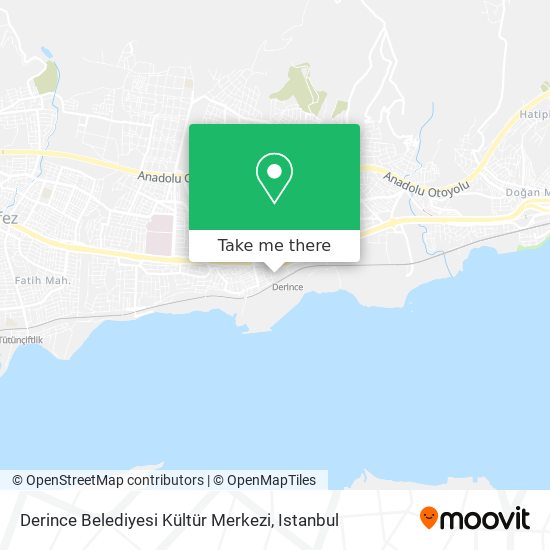 Derince Belediyesi Kültür Merkezi map