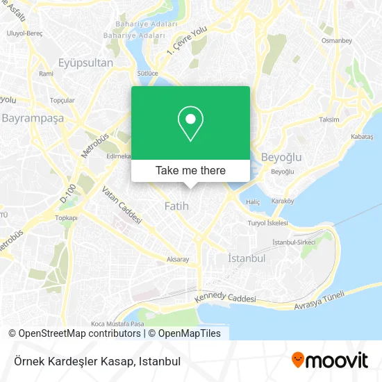 Örnek Kardeşler Kasap map