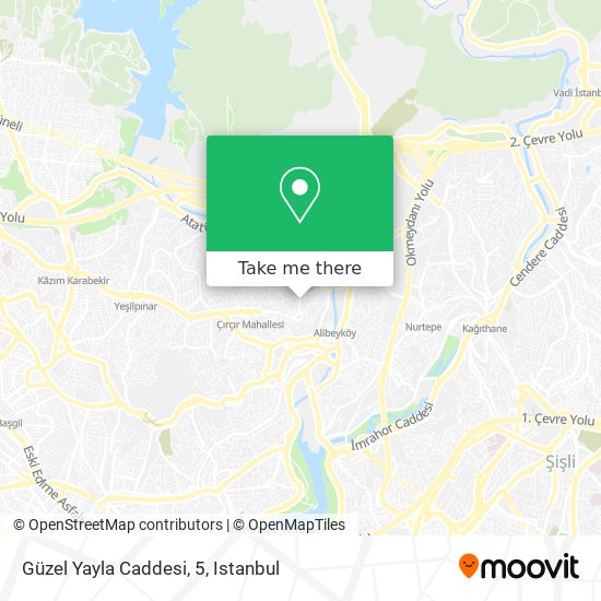 Güzel Yayla Caddesi, 5 map
