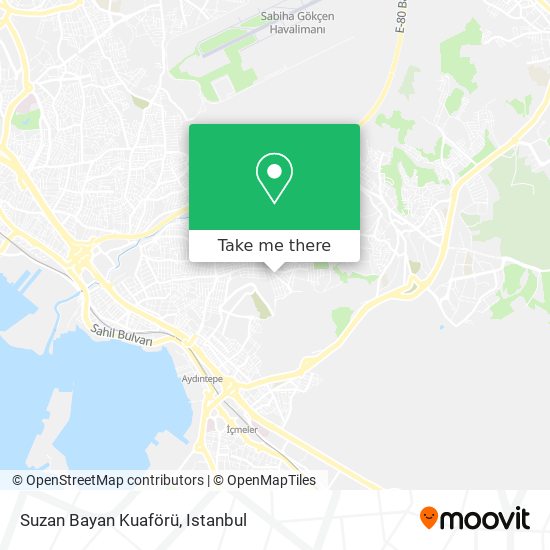 Suzan Bayan Kuaförü map
